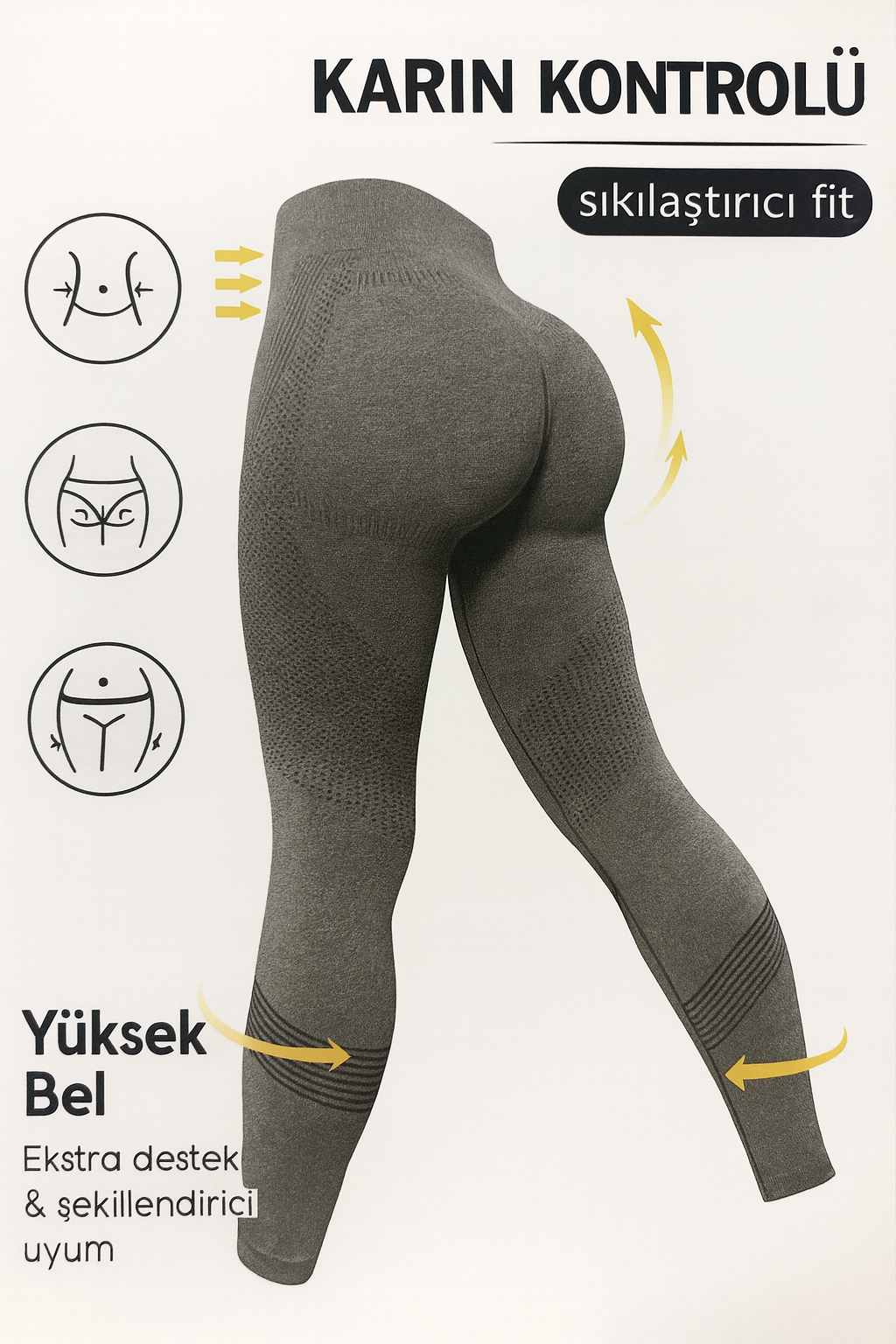myra 3D Anti-Selülit Etkili Tayt