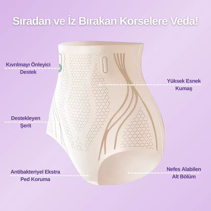 Yağ Yakıcı ve Sıkılaştırıcı Korse